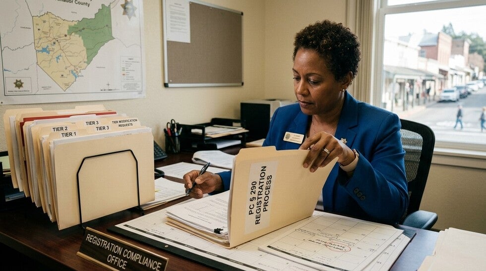 Sex Offender Registration in Amador County