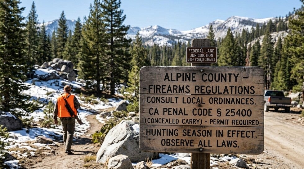 Weapons Charges in Alpine County