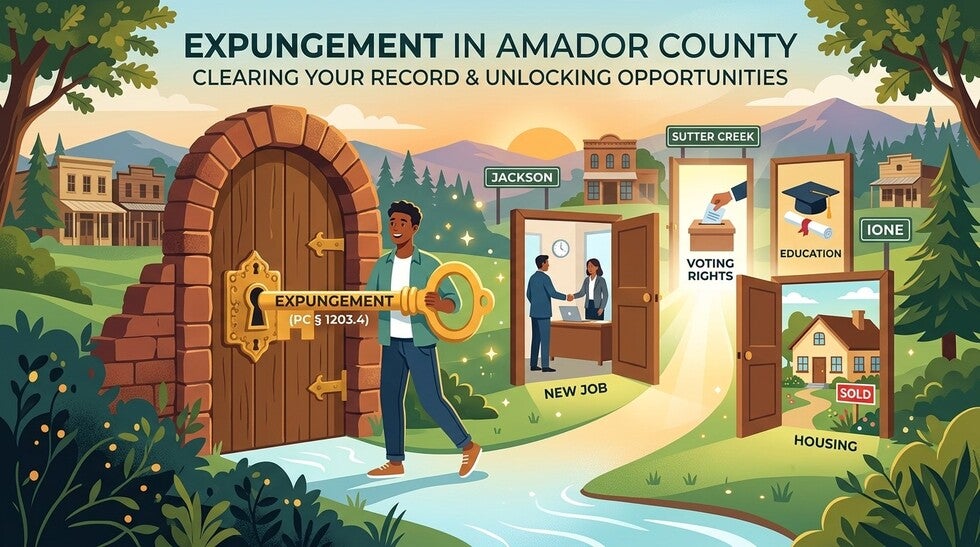 Expungement in Amador County
