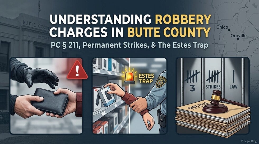 Robbery Charges in Butte County