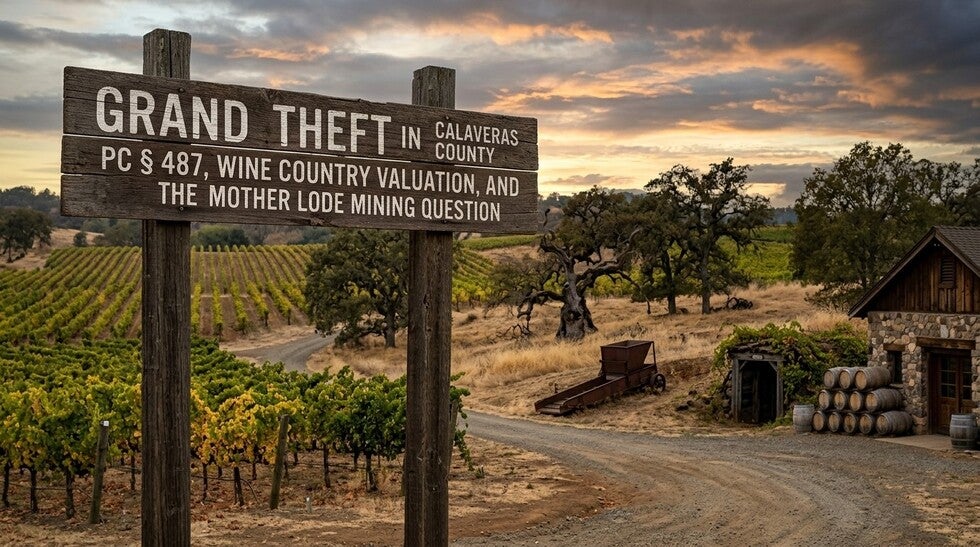 Grand Theft in Calaveras County