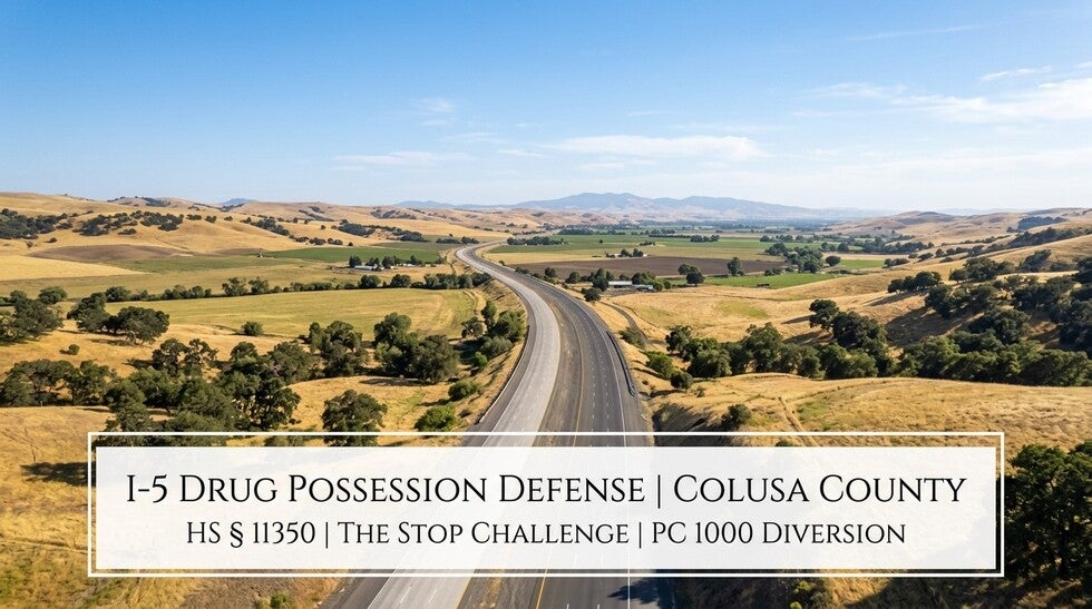 Drug Possession in Colusa County