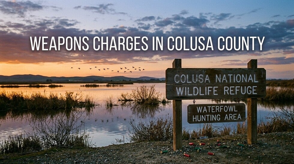 Weapons Charges in Colusa County