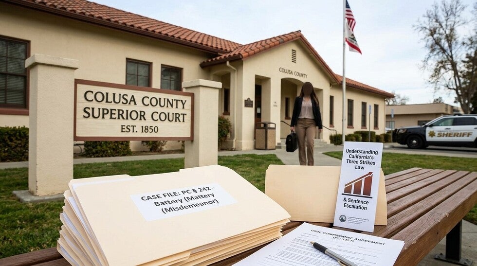 Assault and Battery in Colusa County
