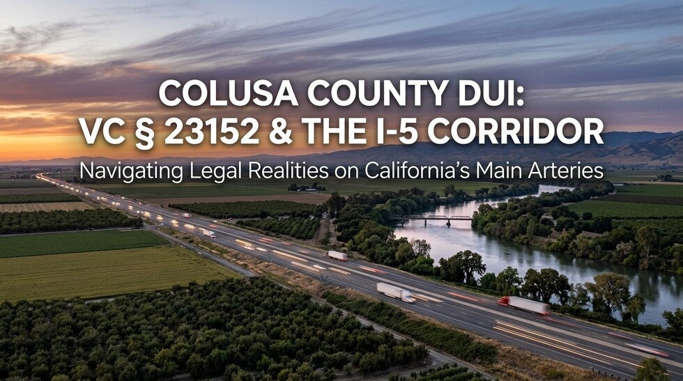DUI in Colusa County
