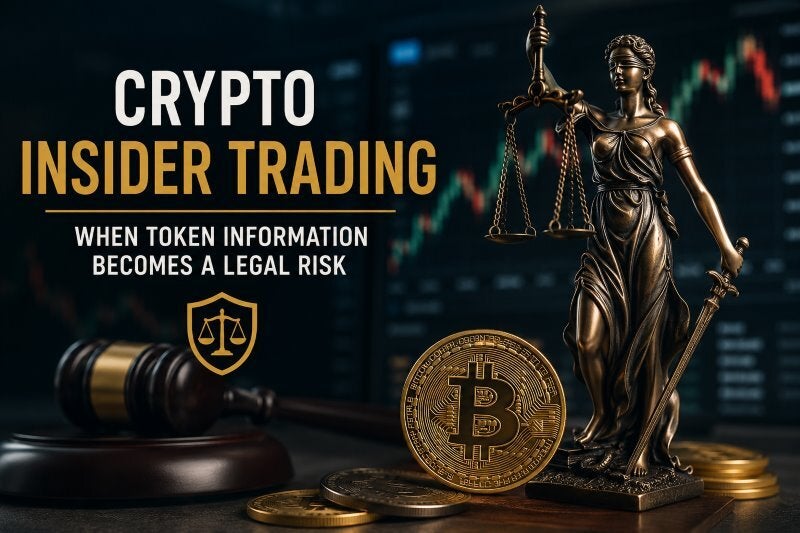 Crypto Insider Trading Legal Risk 