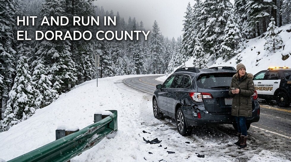 Hit and Run in El Dorado County