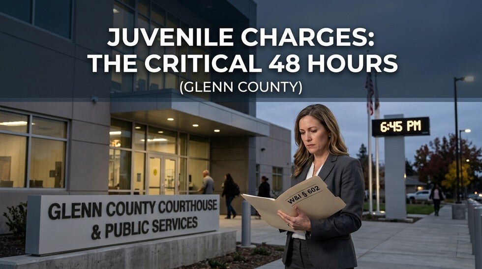 Juvenile Charges in Glenn County