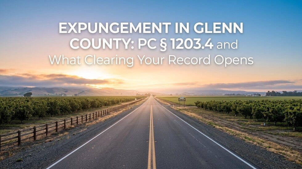 Expungement in Glenn County