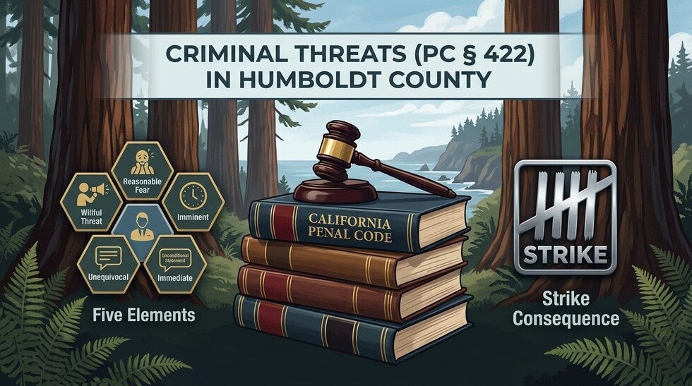 Criminal Threats in Humboldt County