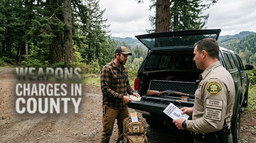Weapons Charges in Humboldt County
