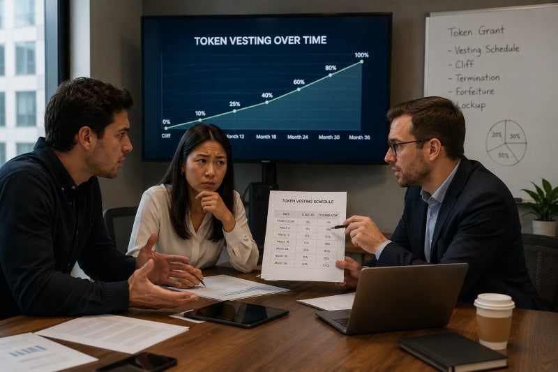 Token Vesting Disputes