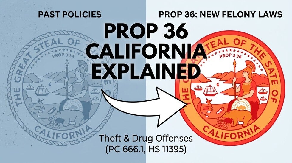 Prop 36 California Explained