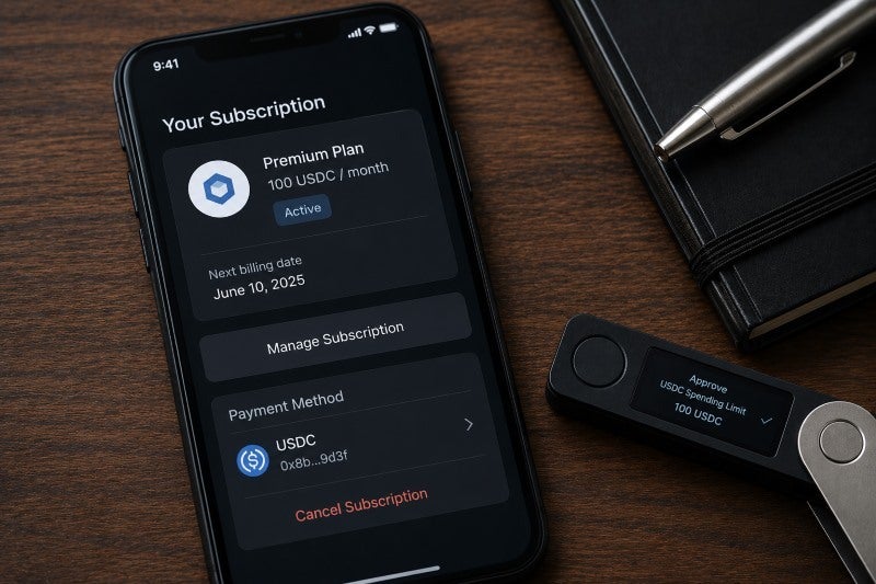 Crypto Subscription and Auto-Renewal Payments