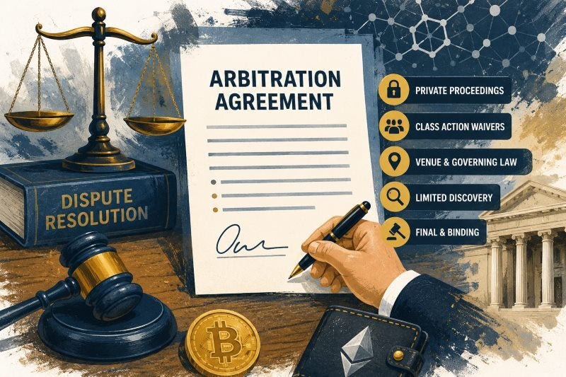 Crypto Arbitration Clauses