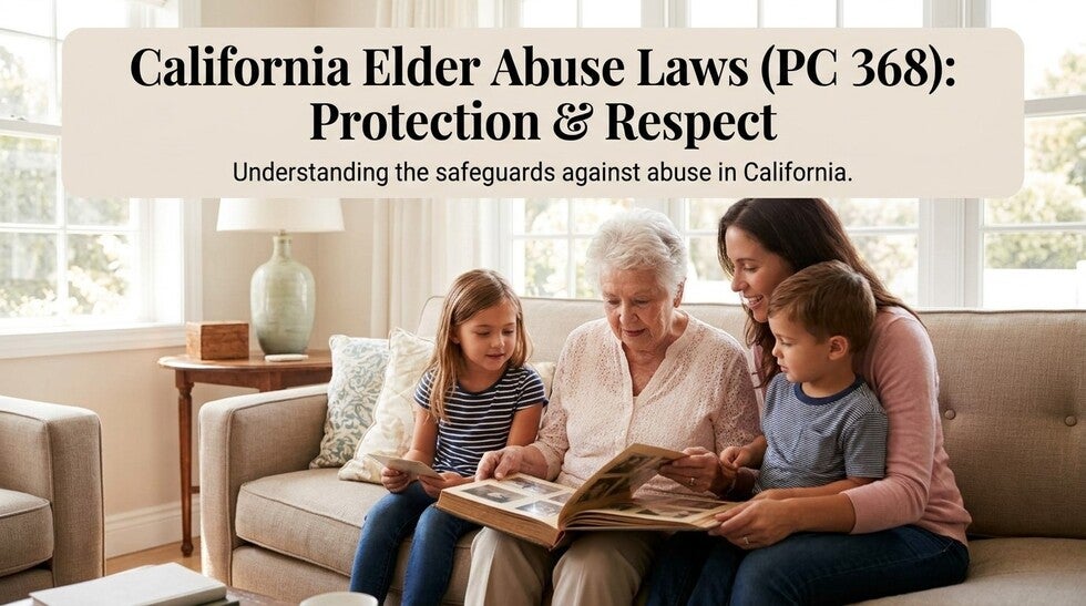 California Elder Abuse Laws 