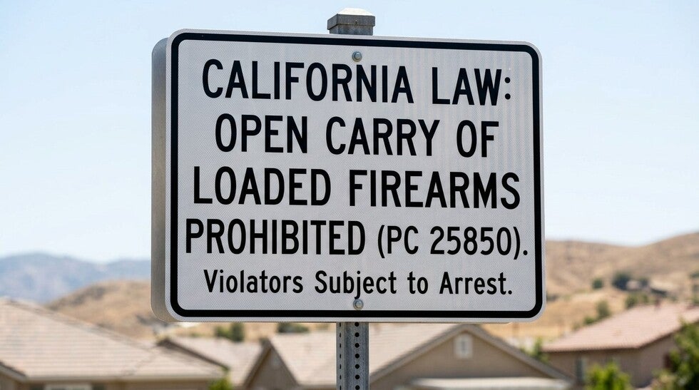 Is Open Carry Legal in California