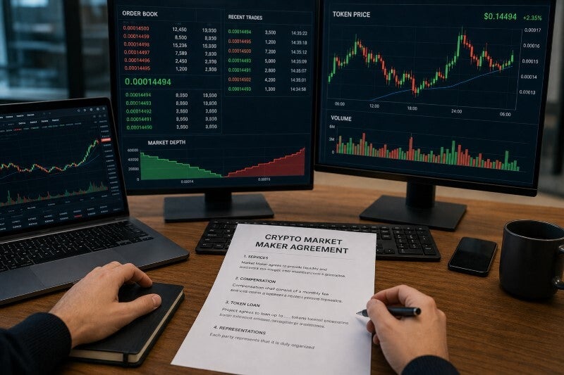 Crypto Market Maker Agreements