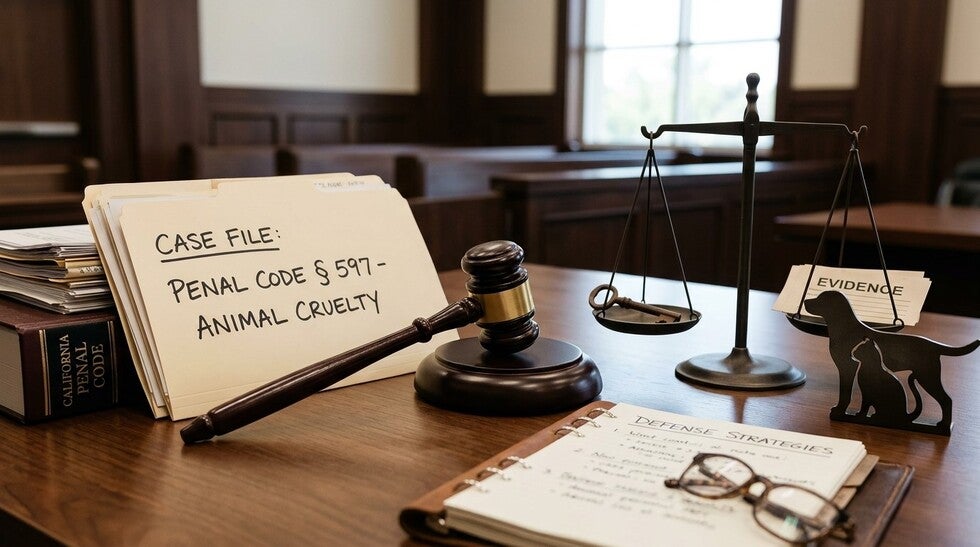 Animal Cruelty (Penal Code § 597)