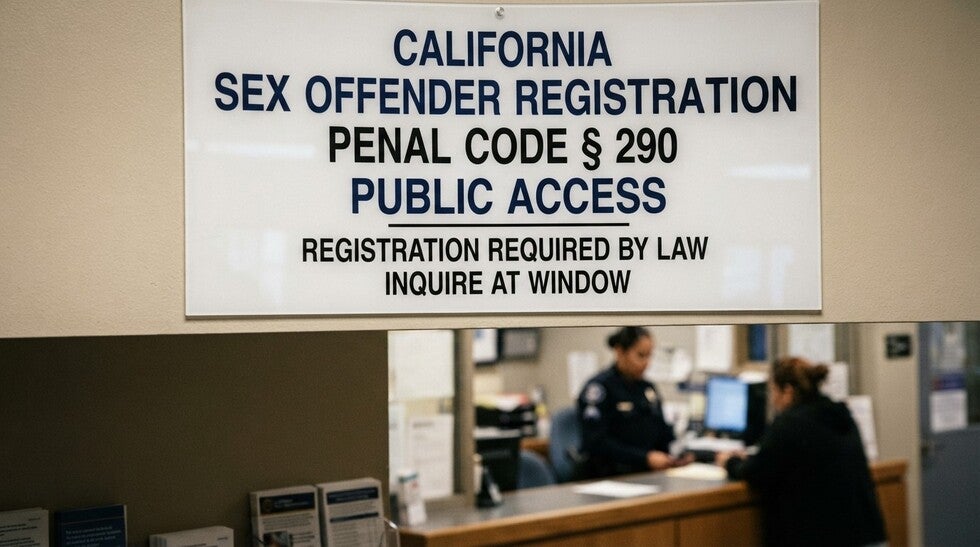Sex Offender Registration (Penal Code § 290)