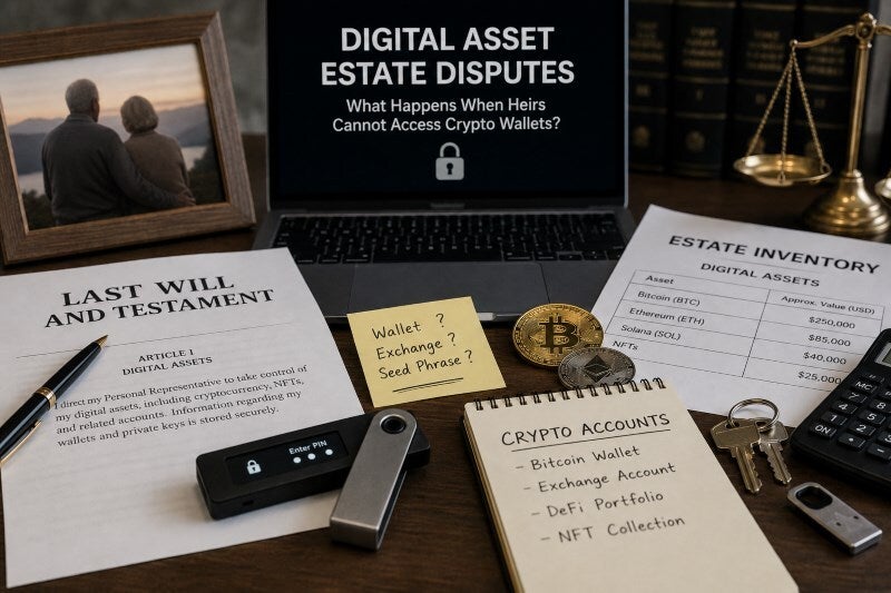 Digital Asset Estate Disputes