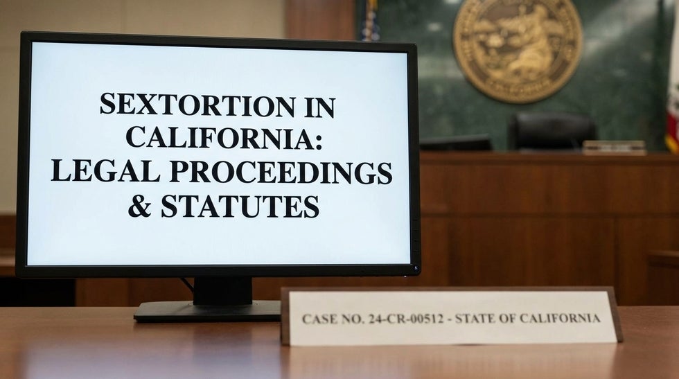 Sextortion in California
