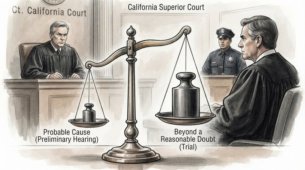 Preliminary Hearing in California