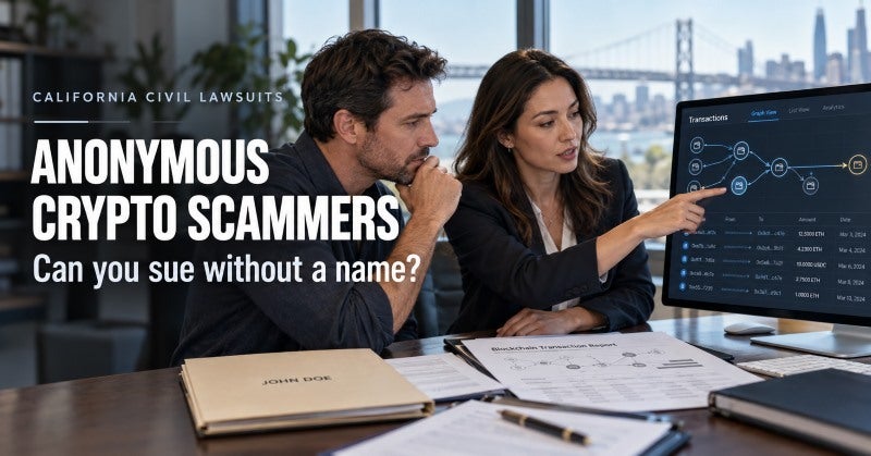 Anonymous Crypto Scam Lawsuit