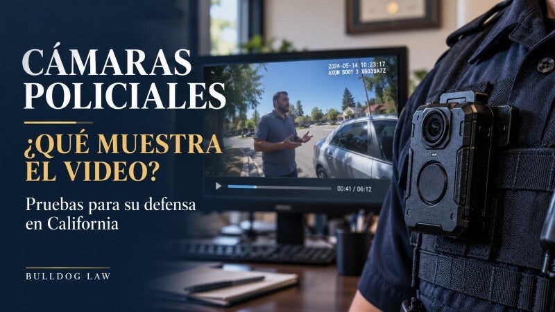 Camaras corporales de policias en California