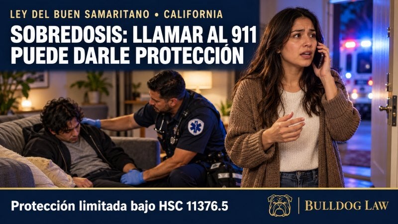 Ley del buen samaritano por sobredosis en California