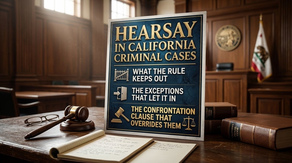 Hearsay in California Criminal Cases