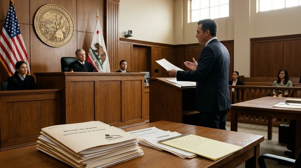 The Motion to Quash in California Criminal Cases