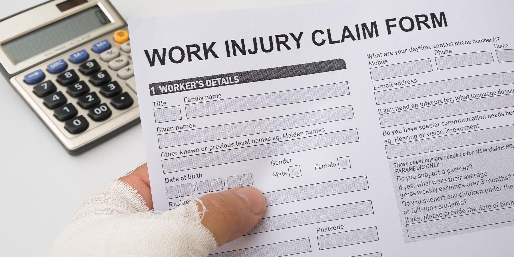 Workplace Injuries Icon