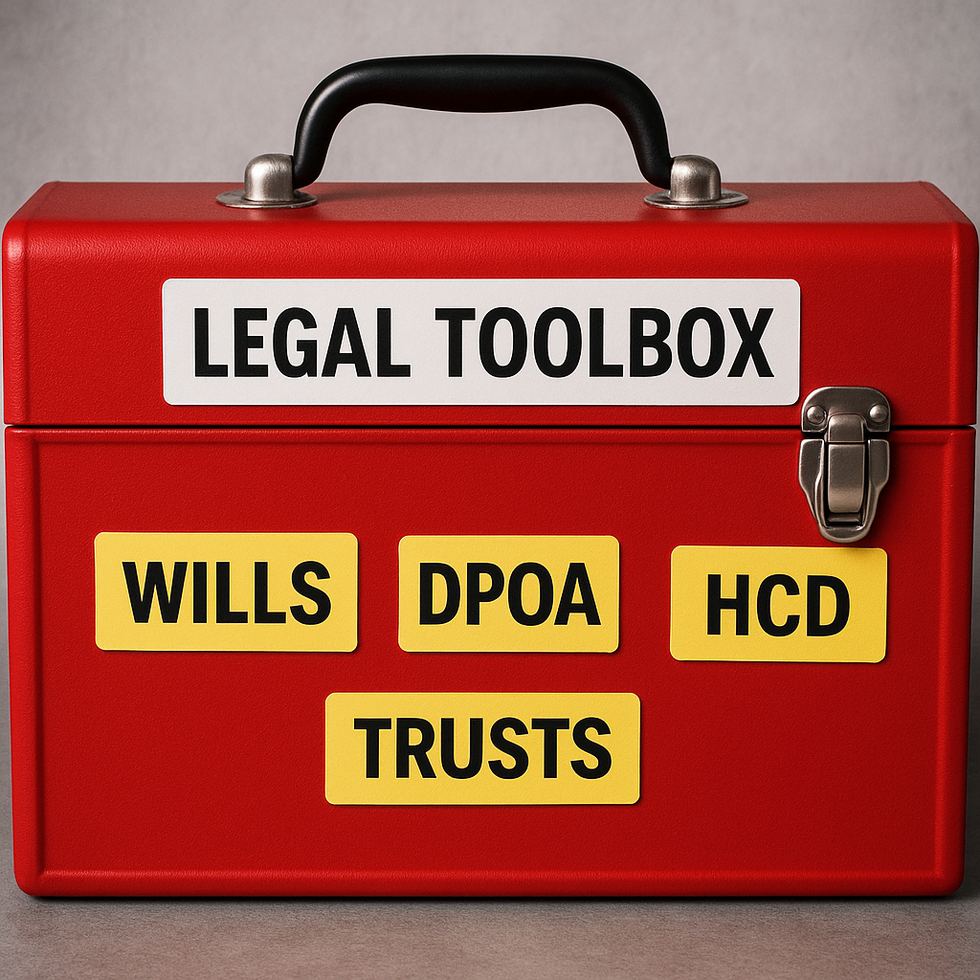 The Legal Toolbox of Estate Planning