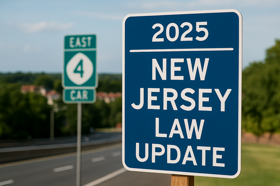 “2025 NJ injury law update overview”