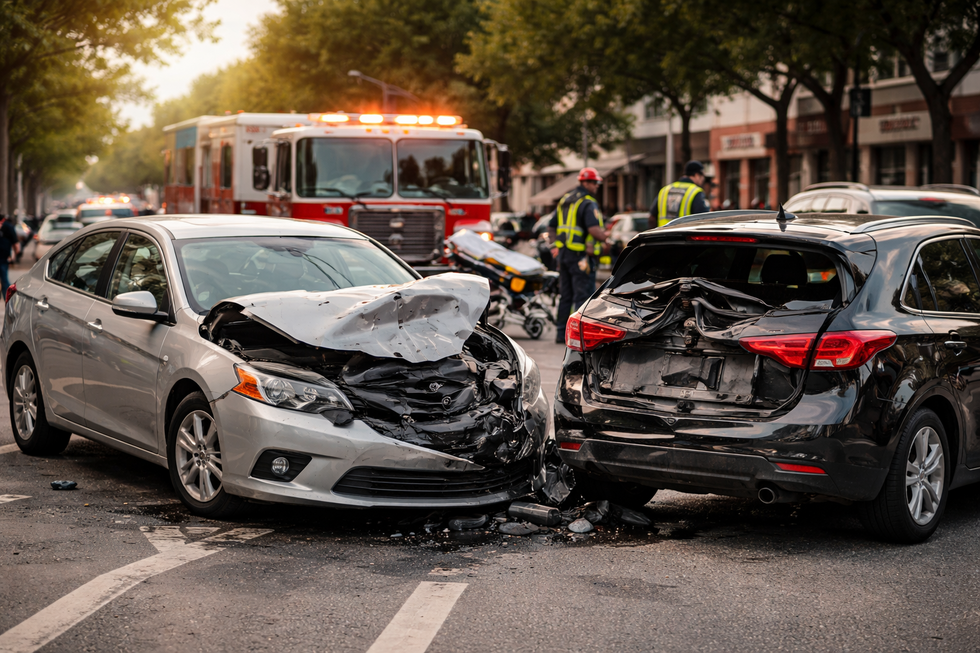 Newark car crash mt prospect