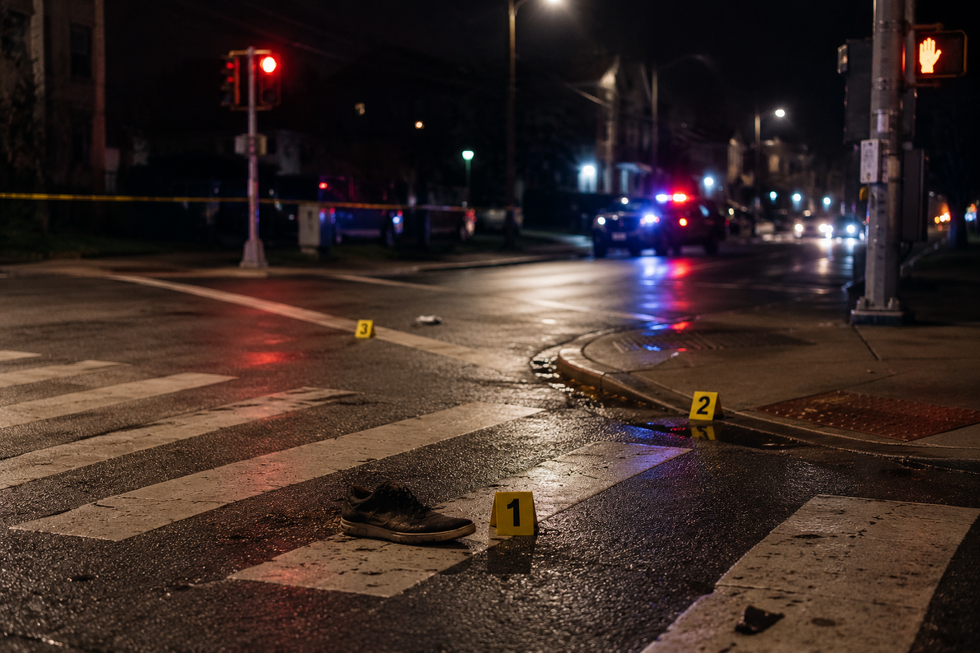 Police investigate fatal pedestrian hit-and-run crash at Essex Street and Summit Avenue in Hackensack NJ