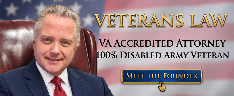 Attorney David Jacks - Veterans Law, VA Accredited Attorney, 100% Disabled Army Veteran