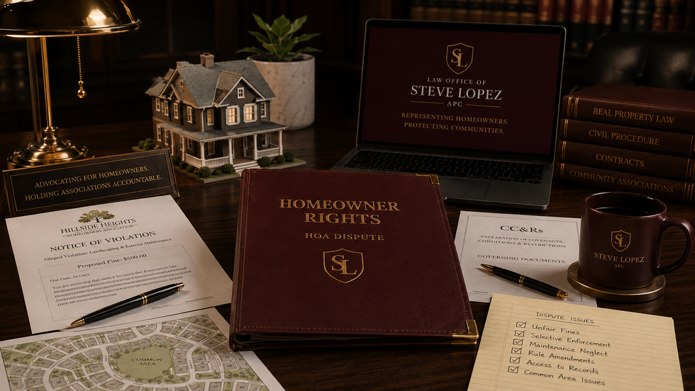 Homeowner Rights Attorney Los-Angeles