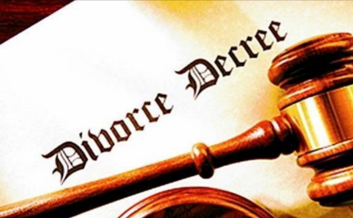 divorce papers