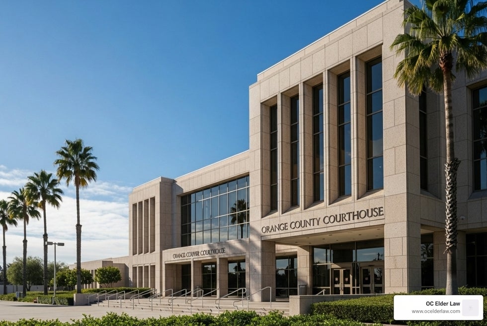 Orange County Superior Courthouse - Orange County legal advice