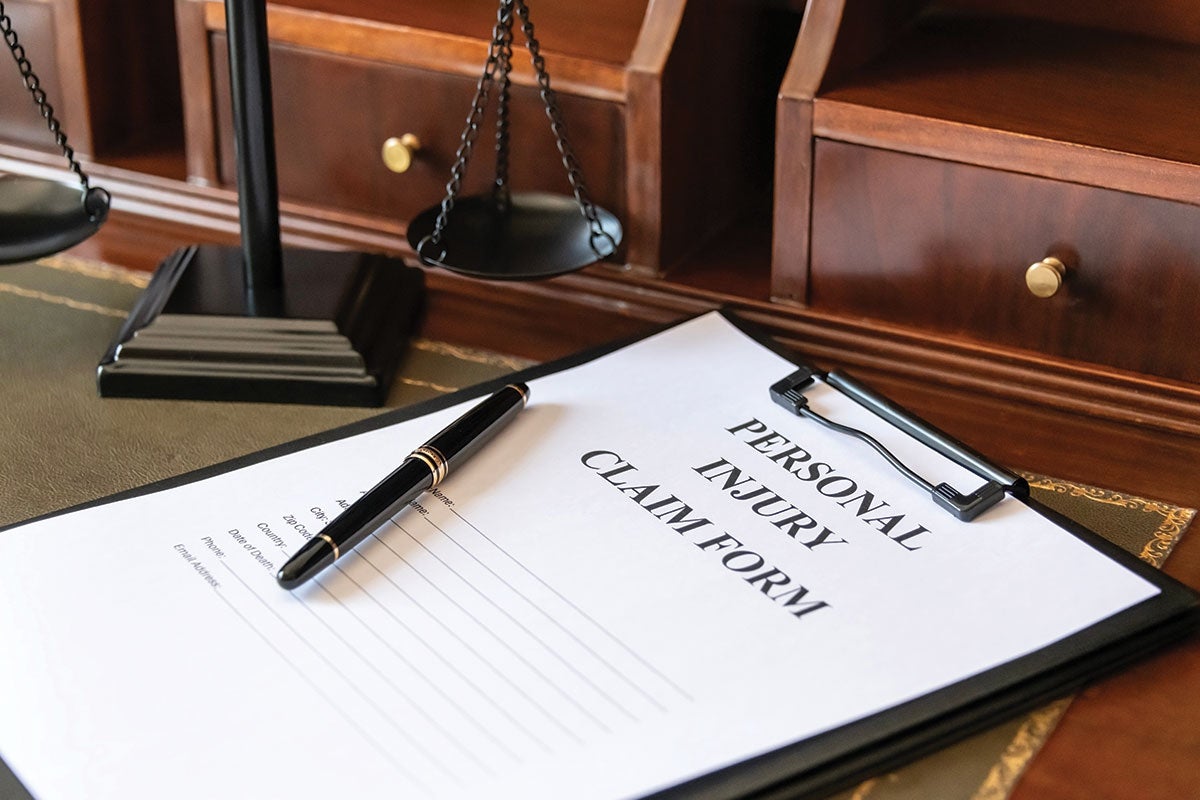 Personal Injury Release and Claim