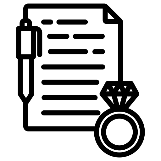 Prenuptial & Postnuptial Agreements Icon
