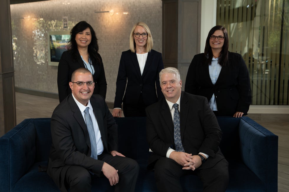 Pictures of attorneys and staff
