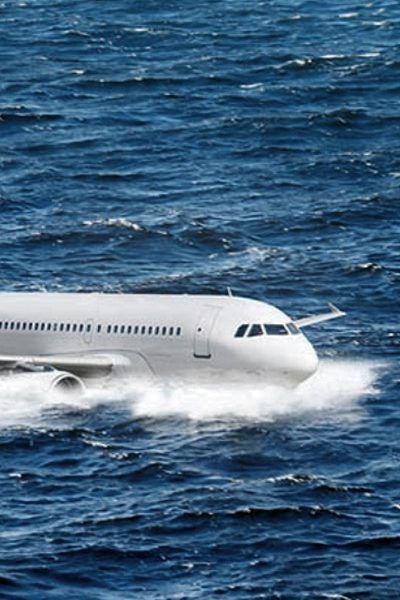 plane falling at the sea denver co