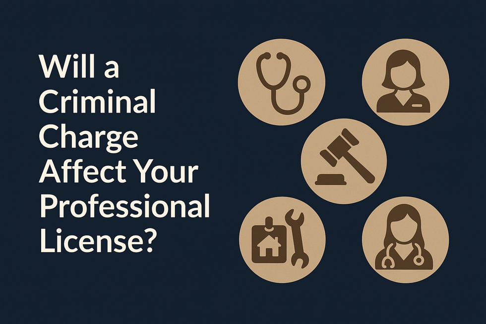 Dallas Professional License Criminal Defense