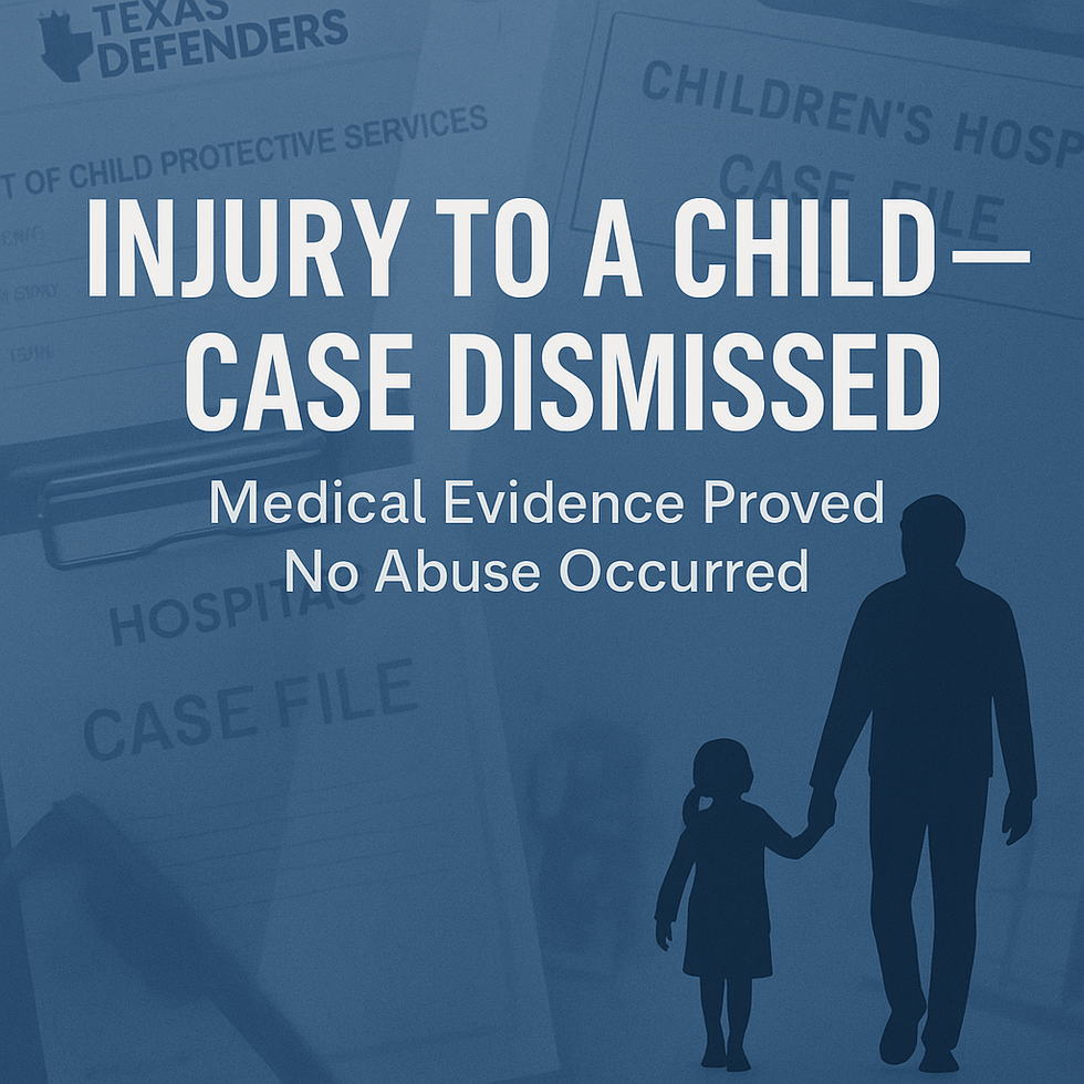 Bexar County Injury to Child