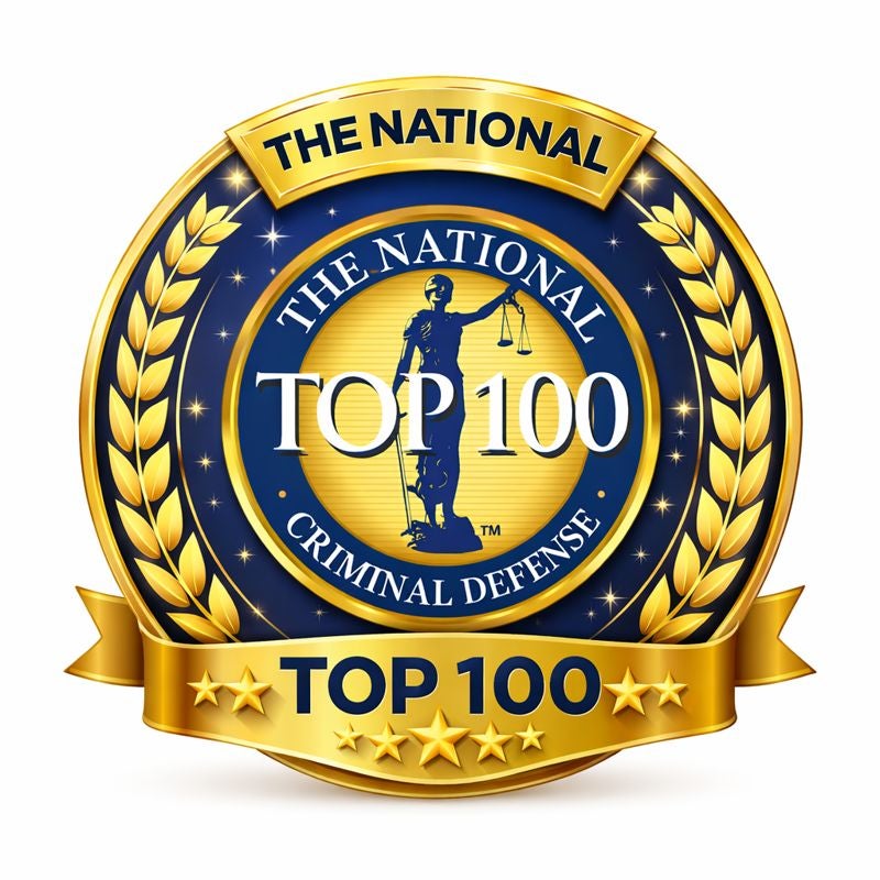 National 100 badge