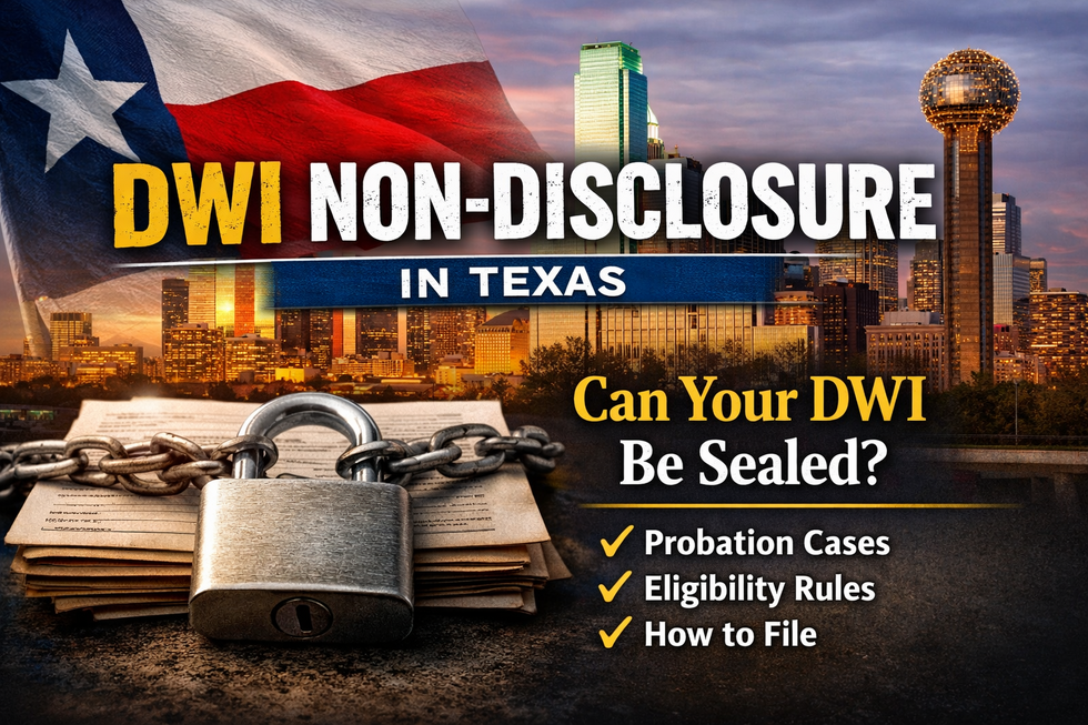 Seal DWI Records Texas