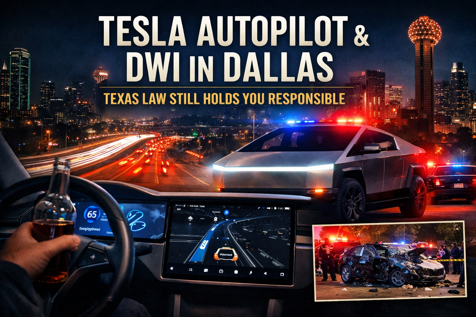 Tesla Autopilot Self Drive DWI